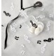 Confettis de table note de musique blanche 20 grs