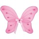 Ailes papillon rose enfant 39 x 46 cm