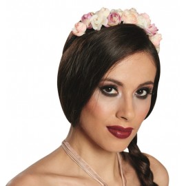 Serre-tête couronne de fleurs adulte flower headband