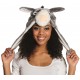 Bonnet peluche âne adulte