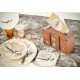 Assiette carton Voyage 22.5 cm les 10