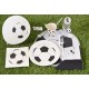 Assiette Foot carton 22.5 cm les 10