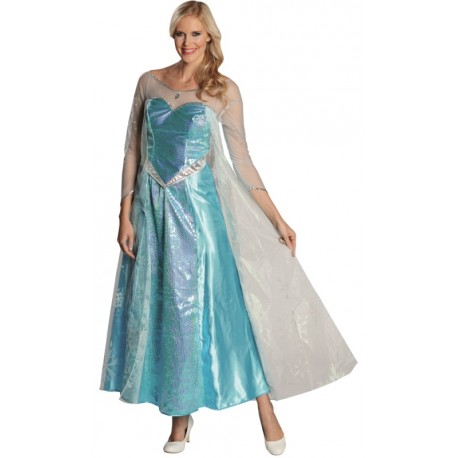 Déguisement Elsa reine des neiges adulte Disney