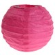 Lanterne boule chinoise papier fuchsia 10 cm les 2