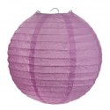 Lanternes boule chinoise papier parme 20 cm les 2