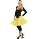 Déguisement Jupon tulle néon jaune femme