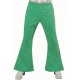Déguisement pantalon hippie vert homme luxe