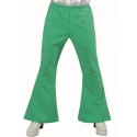 Déguisement pantalon hippie vert homme luxe