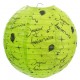 Lanterne boule papier joyeux anniversaire vert 20 cm les 2