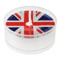 Bougies chauffe plat drapeau anglais Union Jack 3.7 cm les 4