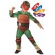 Déguisement Tortues Ninja garçon TMNT luxe avec 4 masques