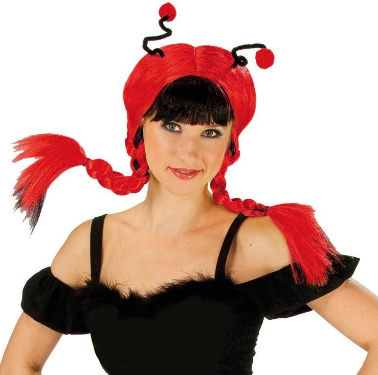 Perruque Cosplay Fille Bleu & Rose - Style Coccinelle Anime
