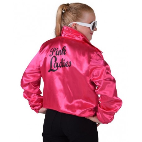 Déguisement Veste Pink Ladies fille Veste Pink Ladies Grease