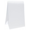 Marque-table carton blanc 15 cm les 6