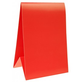 Marque-table carton rouge 15 cm les 6