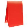 Marque-table carton rouge 15 cm les 6