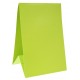 Marque-table carton vert anis 15 cm les 6