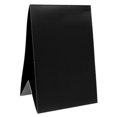 Marque-table carton noir 15 cm les 6