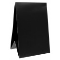 Marque-table carton noir 15 cm les 6