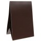 Marque-table carton chocolat 15 cm les 6