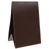 Marque-table carton chocolat 15 cm les 6