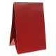 Marque-table carton bordeaux 15 cm les 6