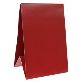 Marque-table carton bordeaux 15 cm les 6