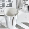 Gobelets carton argent métallisé les 10