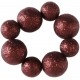 Ronds de Serviette Boules Chocolat