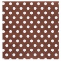 Serviettes papier chocolat à pois les 20