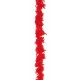 Boa rouge en plumes 66 grs - 1.80 M