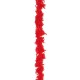 Boa rouge en plumes 66 grs - 1.80 M