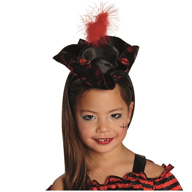 Mini chapeau pirate fille