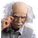 Perruque grand-père homme avec moustache et sourcils