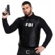 Déguisement gilet FBI homme