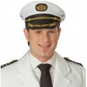 Casquette capitaine marin adulte