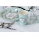 Gobelet carton vintage with love menthe les 10