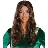 Perruque brune renaissance femme