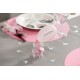 Confetti de table miroir papillon les 10