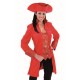 Déguisement marquise manteau rouge femme luxe