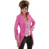 Déguisement marquise manteau rose femme luxe