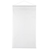 Kakémono blanc tenture murale intissé 2.50 M