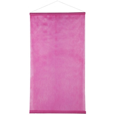 Kakémono fuchsia tenture murale intissé 2.50 M