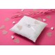 Confettis coeur en tissu non tissé 4 cm les 100