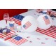 Confettis de table drapeau USA les 50