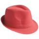 Chapeau Fedora fuchsia adulte