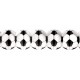 Guirlande ballons de foot en papier 3.25 M