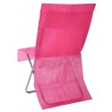 Housses de chaise fuchsia intissé opaque les 4