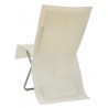 Housses de chaise ivoire intissé opaque les 4