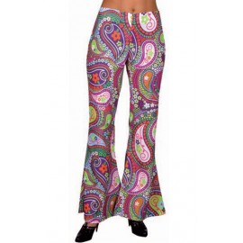 Déguisement pantalon hippie chic femme luxe